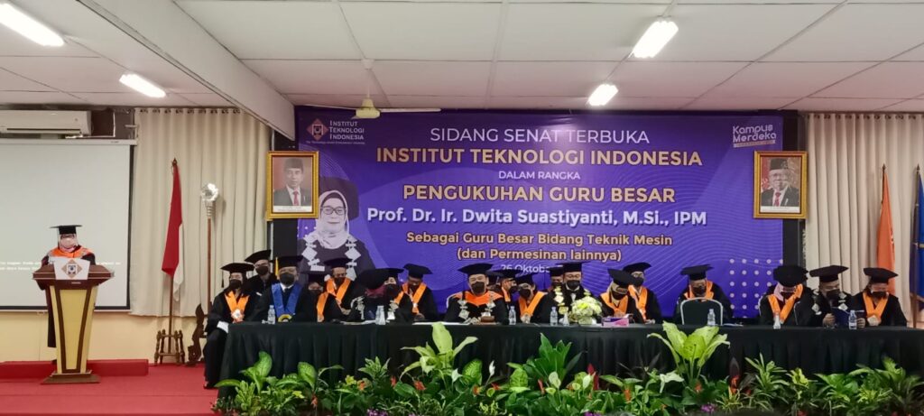 Sidang Senat Terbuka Pengukuhan Guru Besar ITI