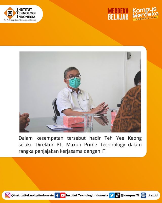 Kunjungan PT. Maxon Prime Technology Ke Kampus Institut Teknologi
