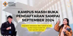 Kampus yang masih buka pendaftaran sampai september 2024