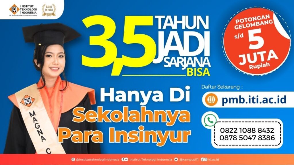 Banner Reg Sekolahnya Para Insinyur