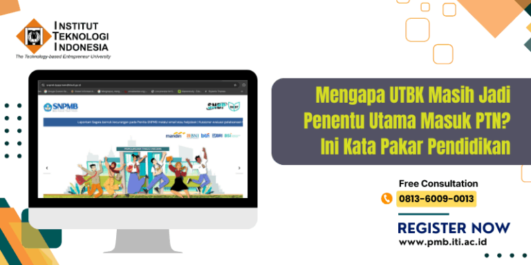 Jalur Utama Masuk PTN melalui UTBK
