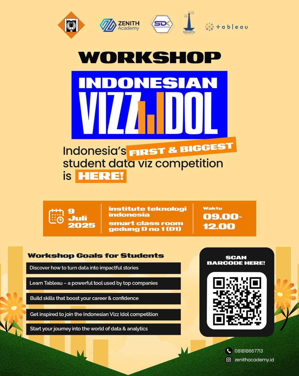 Indonesian Vizz Idol: Workshop & Competition