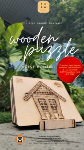 Karya Desain Inspiratif Mahasiswa Prodi Arsitektur ITI 2 Wooden Puzzle