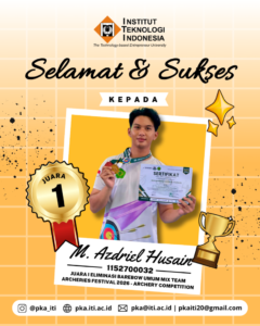 Mahasiswa ITI Raih Juara 1 Eliminasi Barebow Umum Mix Team pada Archeries Festival 2026 1 Mahasiswa ITI